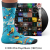 Socken Pink Floyd Moon Blau 1